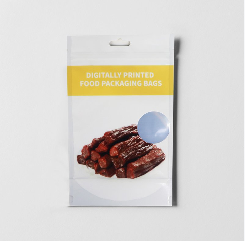 Matte printed resealable plastic foodbags for food storage