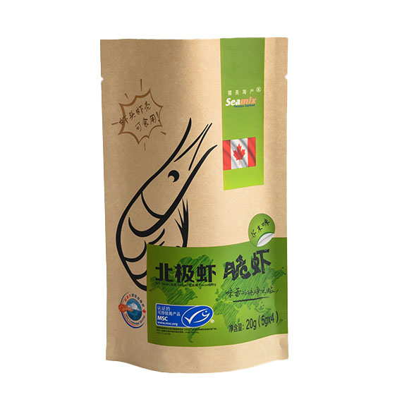 Kraft Paper Plastic Bag