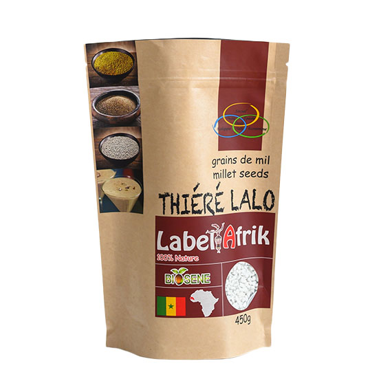 Kraft Paper Plastic Bag